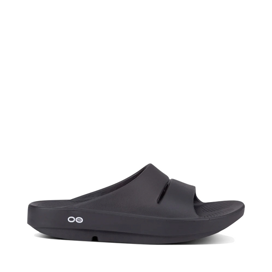 OOfos OOahh Slide Sandal in Black