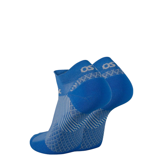 OS1st Plantar Fasciitis No Show Socks in Blue