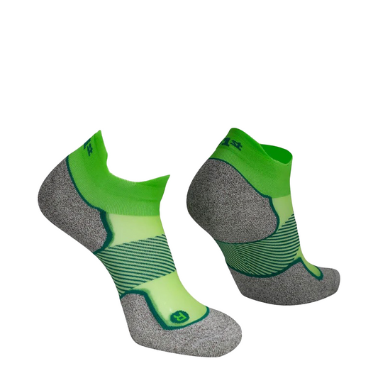 Side (right) and bottom view of OS1st The Pickleball No Show Sock.