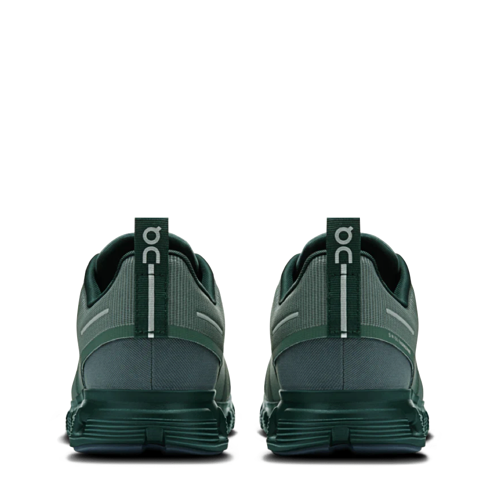 Back view of On Cloud 6 Waterproof Sneaker for men.