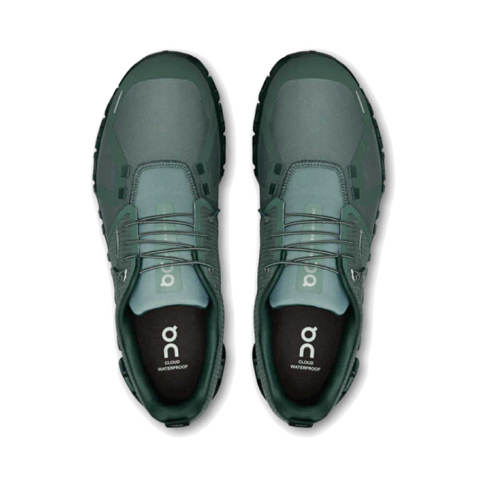 Top-down view of On Cloud 6 Waterproof Sneaker for men.