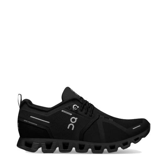 Side (right) view of On Cloud 5 Waterproof Sneaker for women.