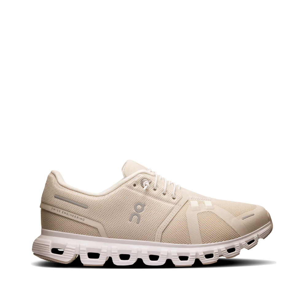Side (right) view of On Cloud 6 WIDE Width Sneaker for women.