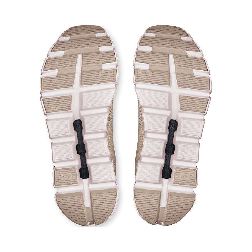 Bottom view of On Cloud 6 WIDE Width Sneaker for women.