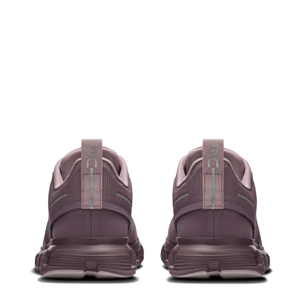 Back view of On Cloud 6 Waterproof Sneaker for women.