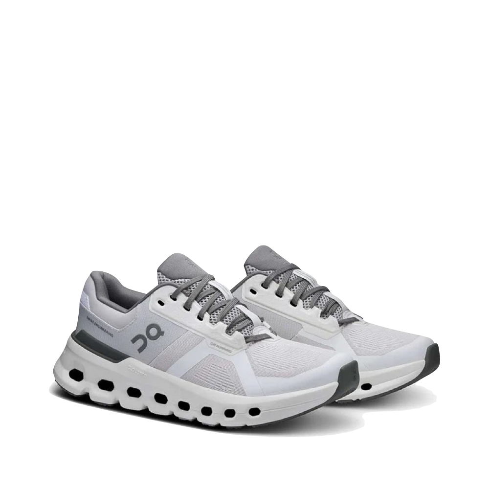 Mudguard and Toe view of On Cloudrunner 2 Sneaker for women.