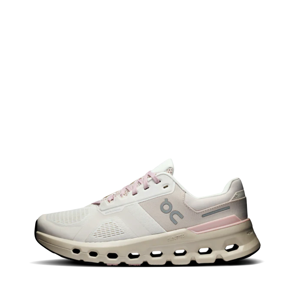 Side (left) view of On Cloudrunner 2 Sneaker for women.