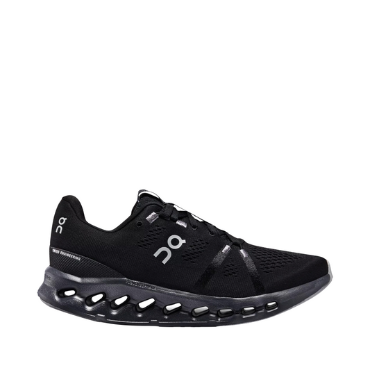 Side (right) view of On Cloudsurfer Running Sneaker for women.