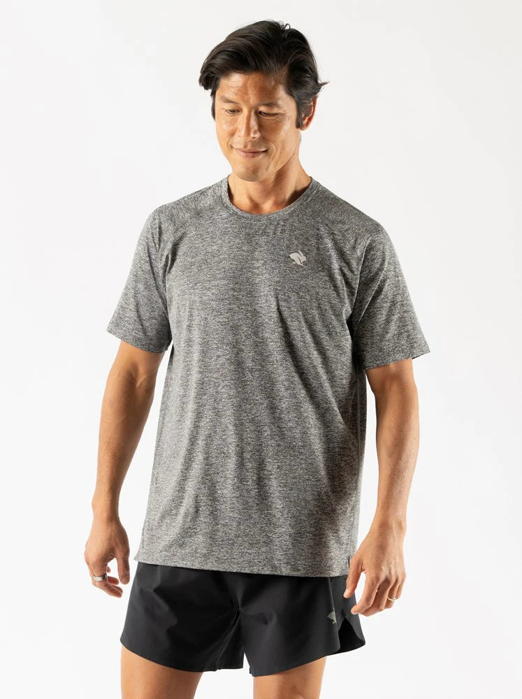Rabbit Men's EZ Short Sleeve Tee in Charcoal