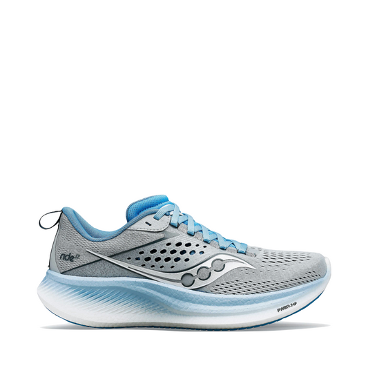 Saucony Women's Ride 17 Sneaker in Cloud/Breeze