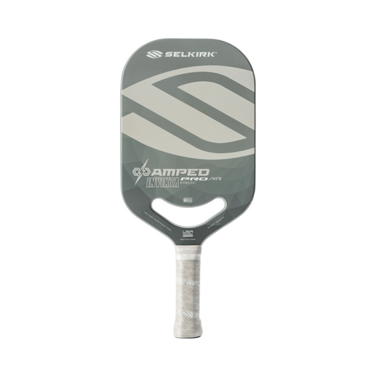 Front view of Selkirk AMPED Pro Air Invikta Pickleball Paddle.