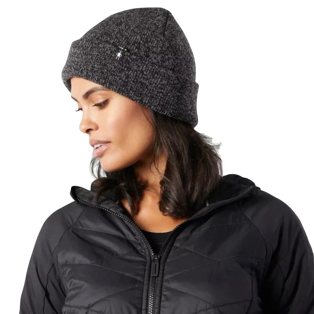 Model view of Smartwool Cozy Cabin Hat.