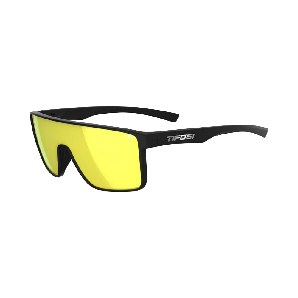 Side (left) view of Tifosi Sanctum Sunglasses.