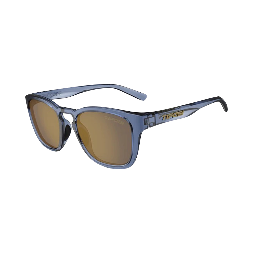 Side (left) view of Tifosi Smirk Sunglasses.