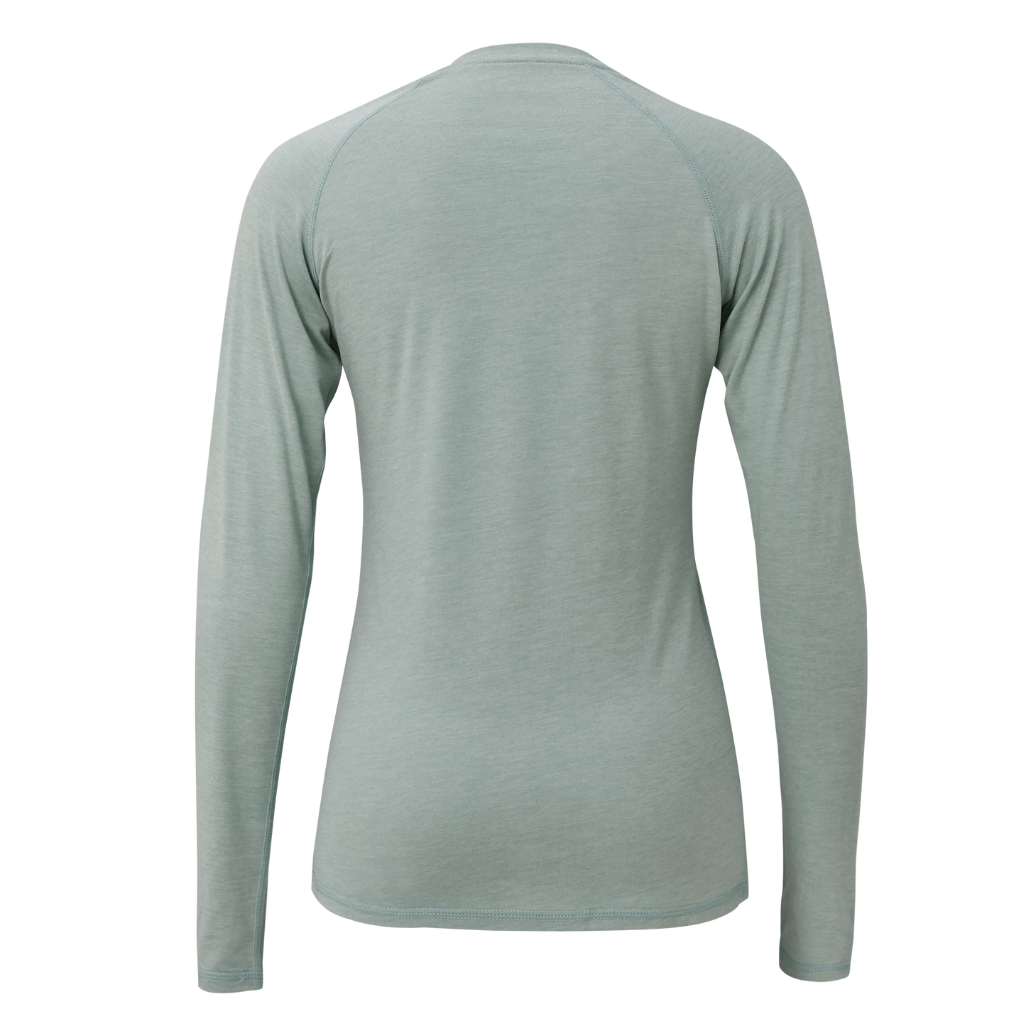 Mitten Running Co. Women's Performance Tech Long Sleeve Shirt in Frosty Green