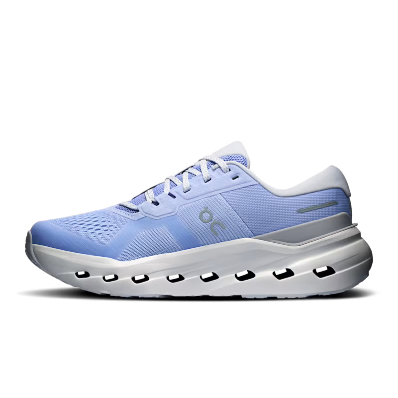On Women's Cloudrunner 3 Sneaker in Myrtle/Platinum