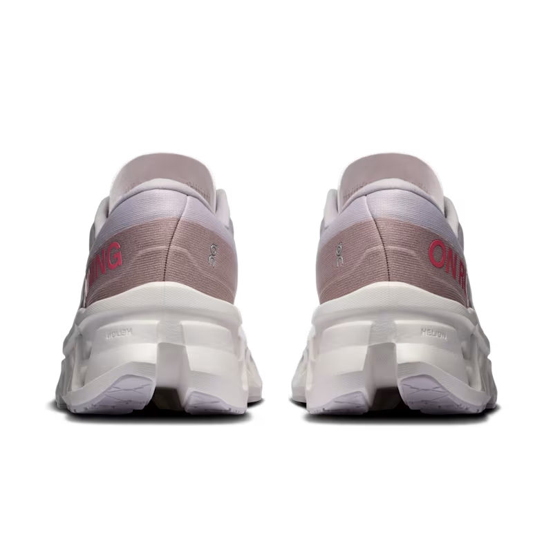 On Women's Cloudmonster 3 Sneaker in Ether/Ivory
