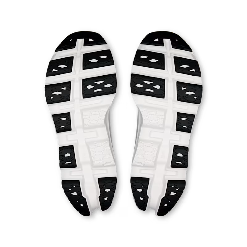 On Women's Cloudmonster 3 Sneaker in White/White