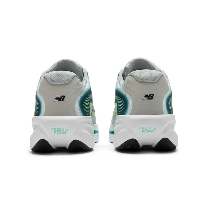 New Balance Men's Ellipse V1 Sneaker in Deep End with Glint Blue and Medusa Green