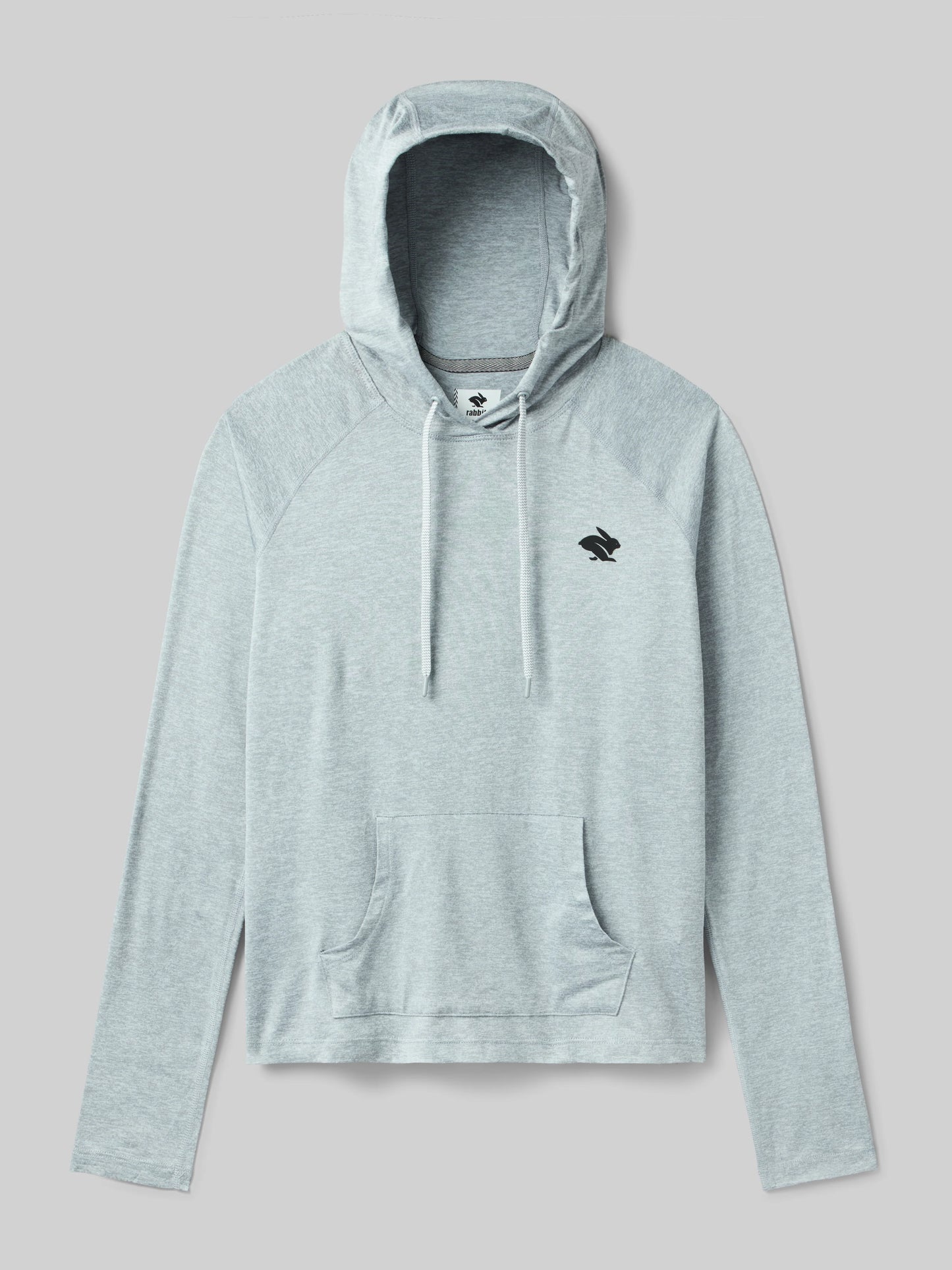 Rabbit Women's EZ Pullover Hooded Long Sleeve Top in Quarry