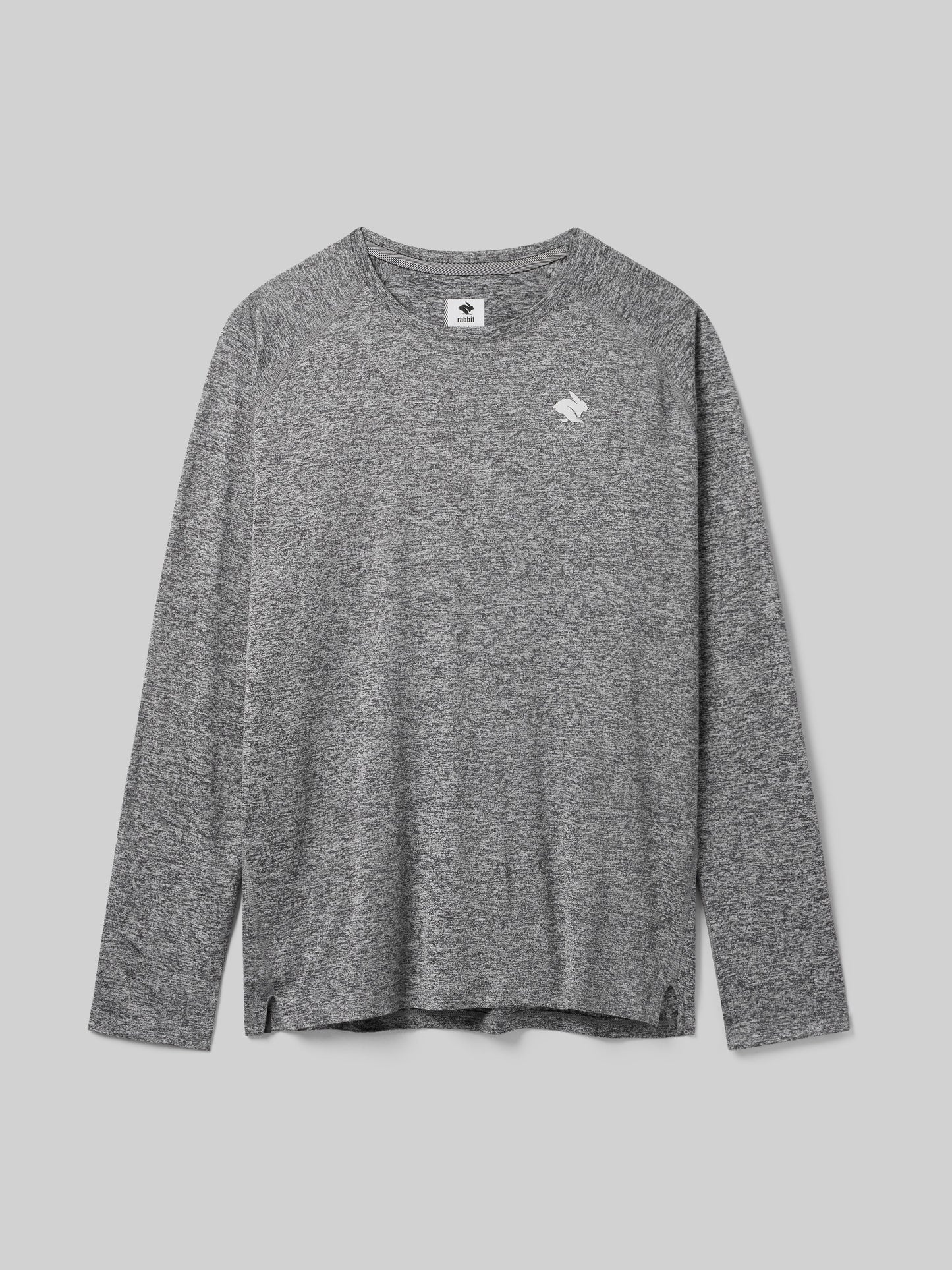 Rabbit Men's EZ Long Sleeve Tee in Charcoal