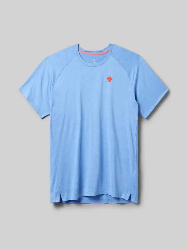 Rabbit Men's EZ Short Sleeve Tee in Allure Blue