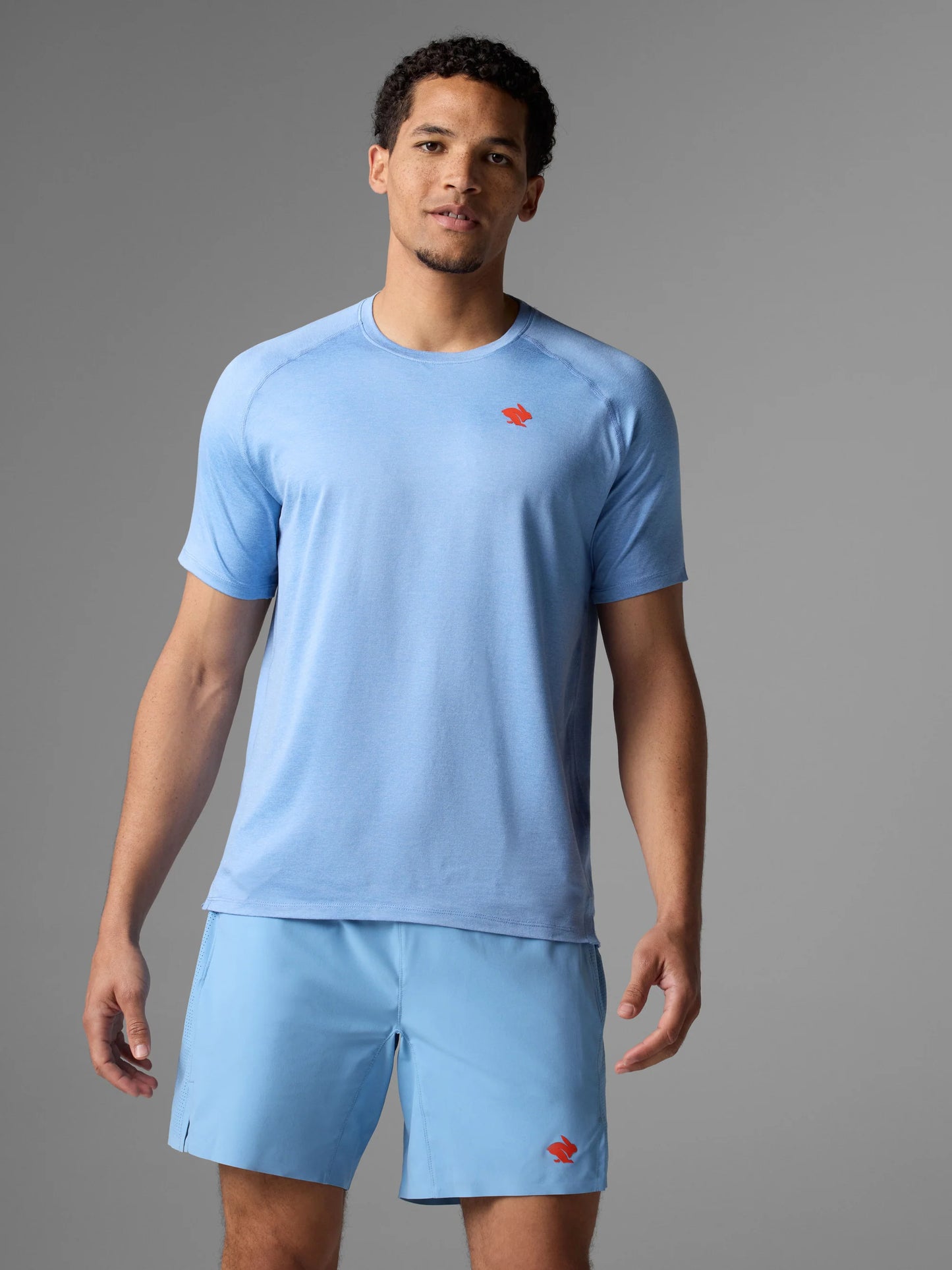 Rabbit Men's EZ Short Sleeve Tee in Allure Blue