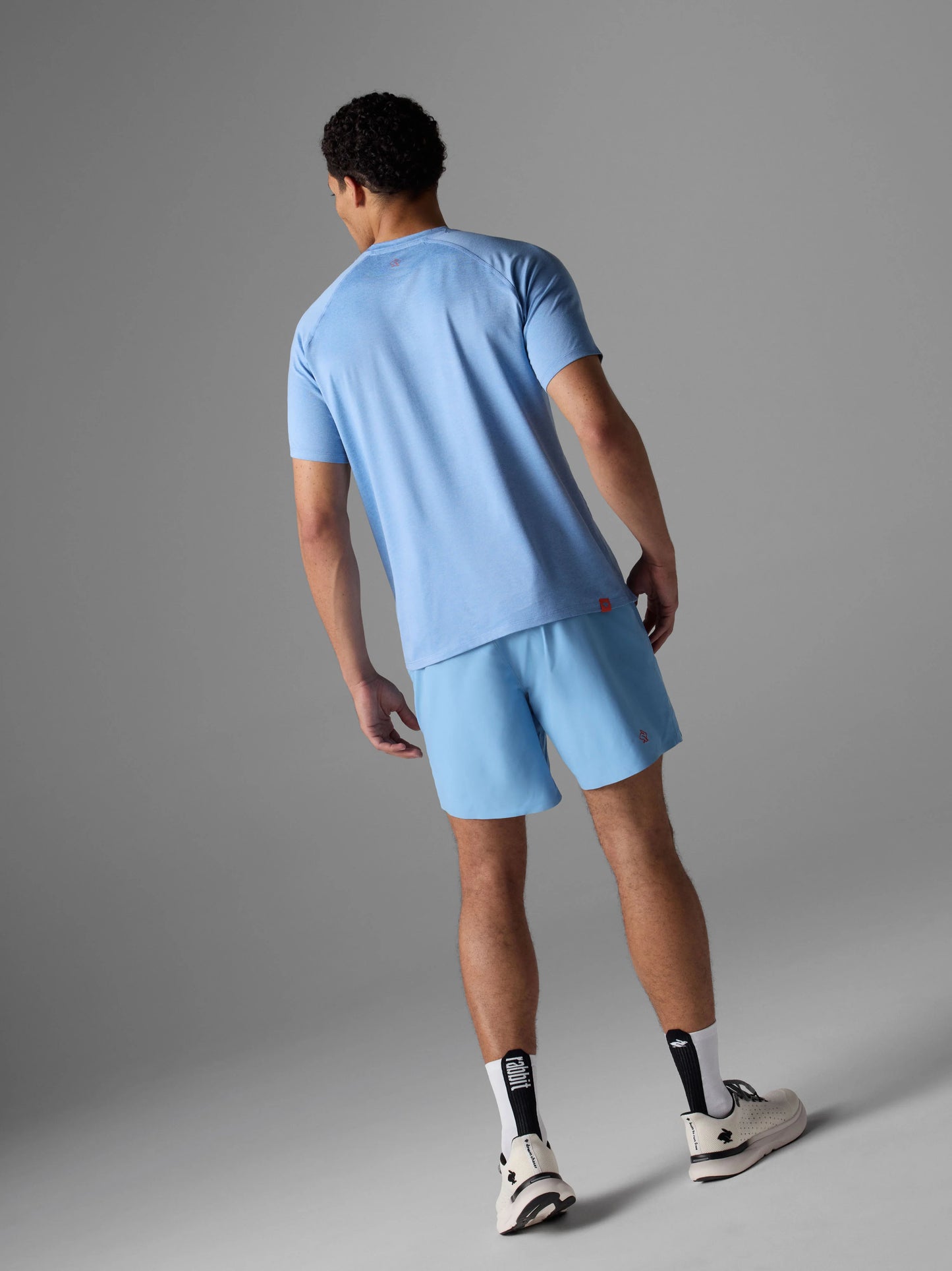 Rabbit Men's EZ Short Sleeve Tee in Allure Blue