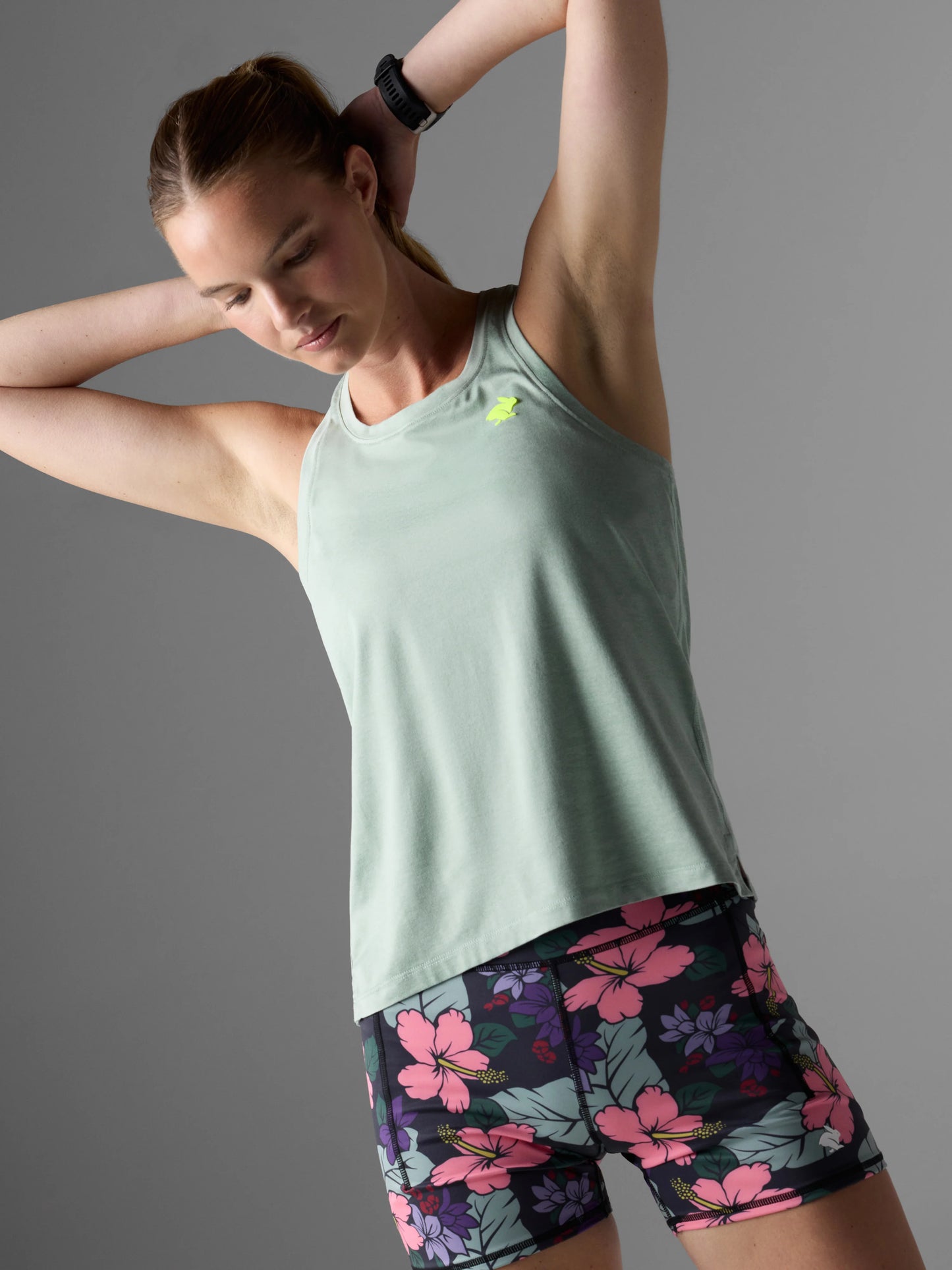 Rabbit Women's EZ Tank Top in Iceberg Green