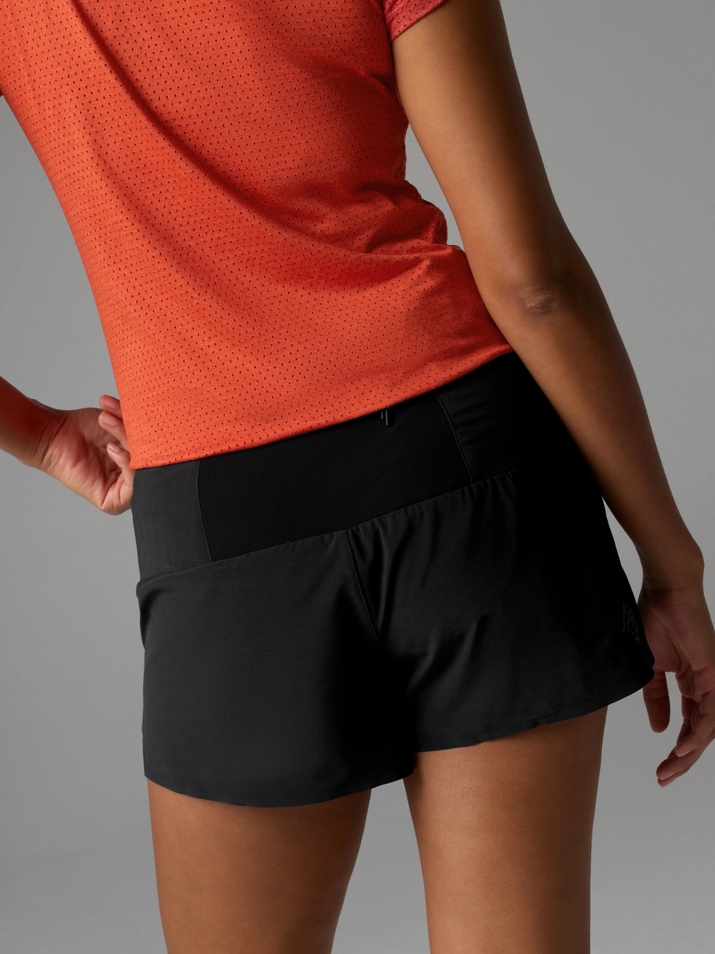 Rabbit Women's Stashems 3" Running Short in Black