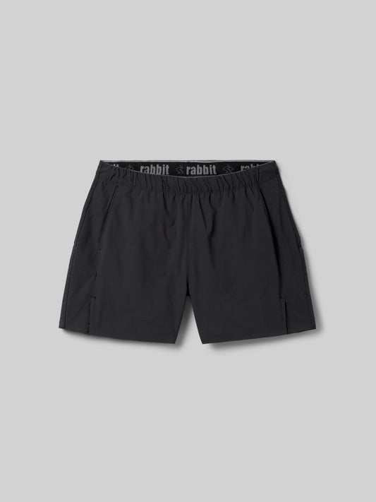 Rabbit Men's Tried n' True 5" Short in Black