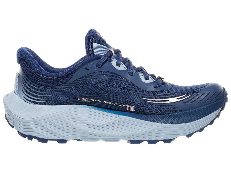 Topo Women's Ultraventure 5 Sneaker in Navy/Light Blue