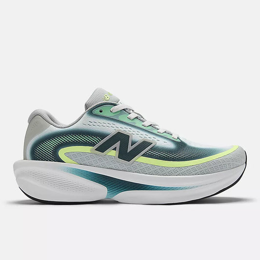 New Balance Women's Ellipse V1 Sneaker in Deep End with Medusa Green and Afterglow